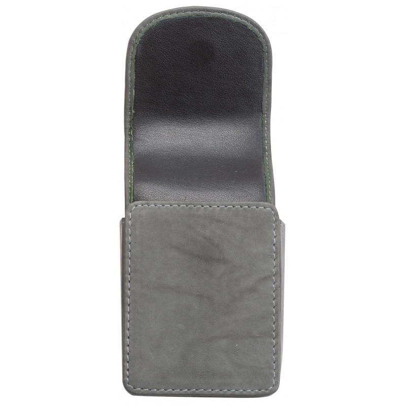 Zippo Leather Cigarette Case Grey